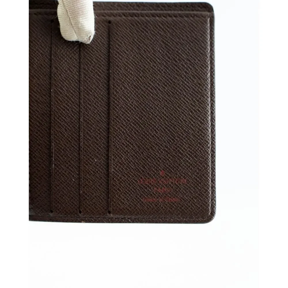 LOUIS VUITTON Damier Ebene Marco Bifold Wallet -  date code #CA0193